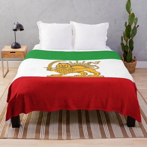 Item preview, Restored Flag of Iran | Lion and the Rising Sun designed and sold by DiLerca.