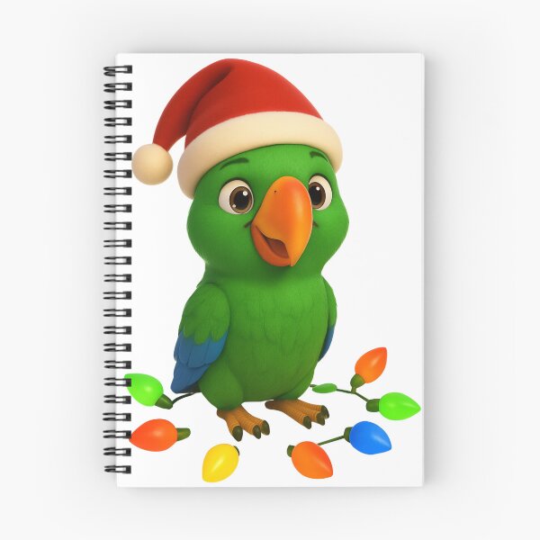 Item preview, Christmas Eclectus Parrot designed and sold by Sillytoe.