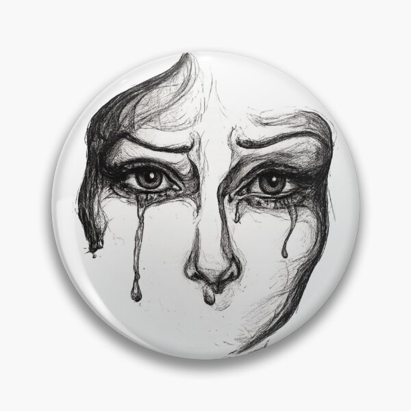 Item preview, Face of sorrows, quiet strength, powerful pain. What For minied2 designed and sold by Myllady's Soundtrack and Stickers.