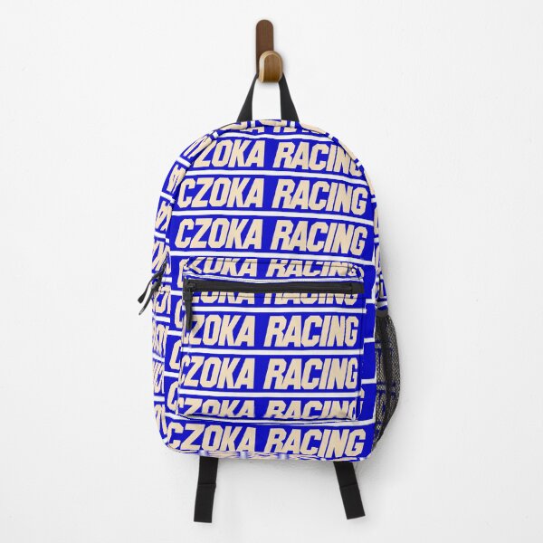 Item preview, Czoka Racing Off White Text Blue Slash designed and sold by Martin Czoka.