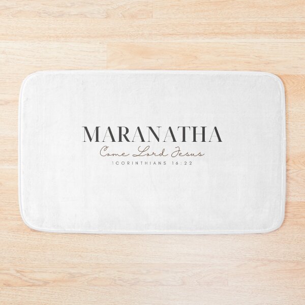 Item preview, Maranatha Come Lord Jesus designed and sold by Neeshki.
