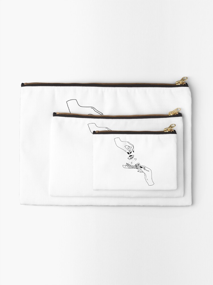 Alternate view of Weed flower Zipper Pouch