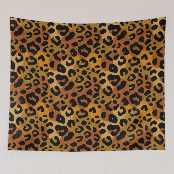 Item preview, Classic Leopard Textile  - Animal Print Illustration  - Anniversary Gifts For Wife designed and sold by RoyalStarsPatts.