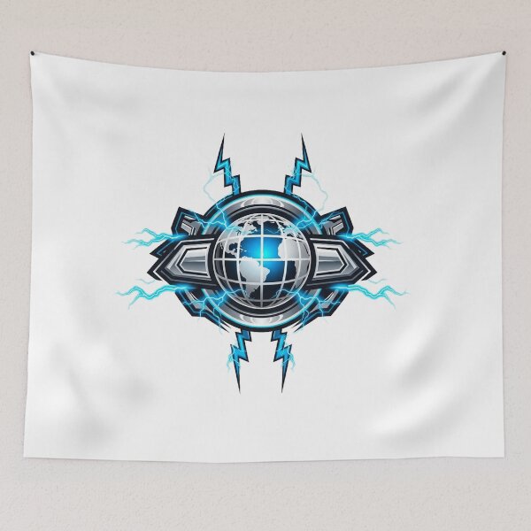 Item preview, Futuristic Electricity Power Lightning Graphic designed and sold by Pollock.
