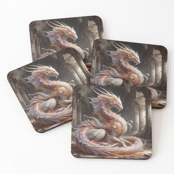 Item preview, Vale- seraphic serpent: metamorphosis sentinel designed and sold by QiMera.