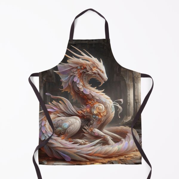 Item preview, Vale- seraphic serpent: metamorphosis sentinel designed and sold by QiMera.