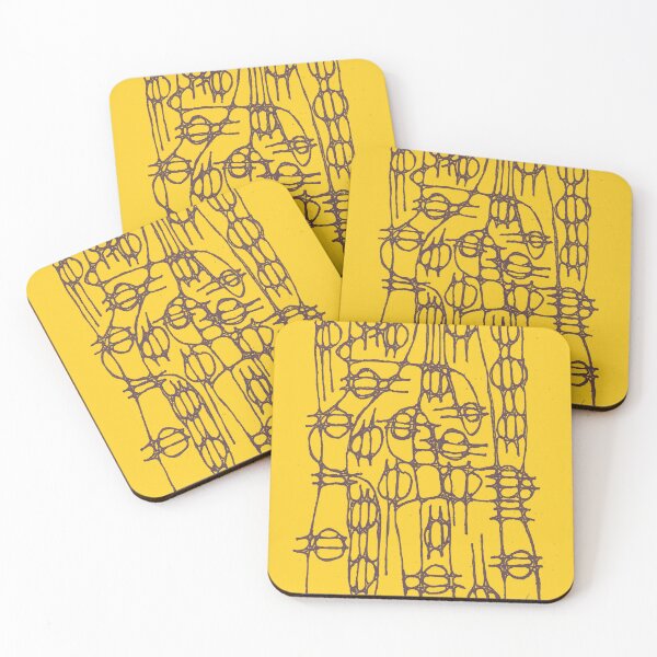 Item preview, SYNAPSE YELLOW AND BLACK designed and sold by KolbStudios.