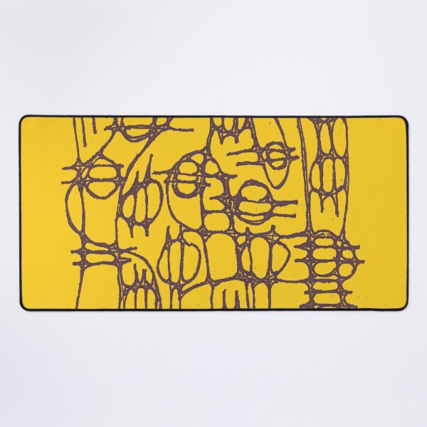 Item preview, SYNAPSE YELLOW AND BLACK designed and sold by KolbStudios.