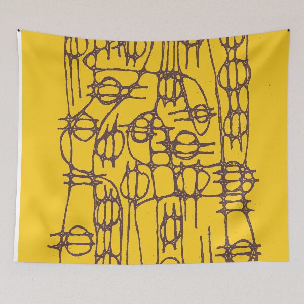 Item preview, SYNAPSE YELLOW AND BLACK designed and sold by KolbStudios.