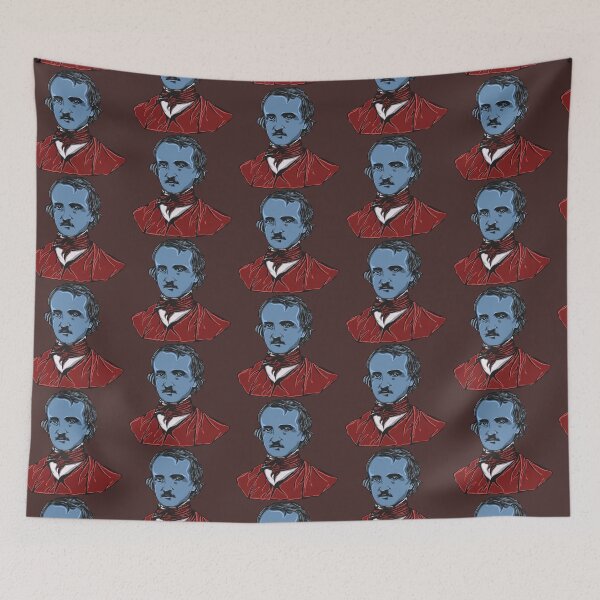 Item preview, Edgar Allan Poe drawing designed and sold by pinkyfish1010.