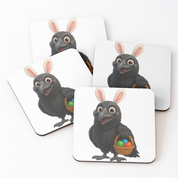 Item preview, Easter Black Vulture designed and sold by Sillytoe.