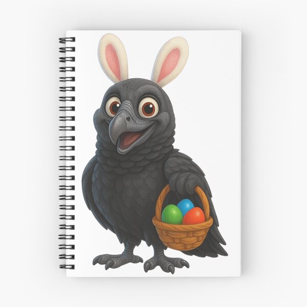 Item preview, Easter Black Vulture designed and sold by Sillytoe.