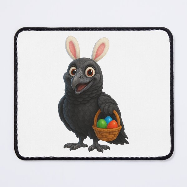 Item preview, Easter Black Vulture designed and sold by Sillytoe.