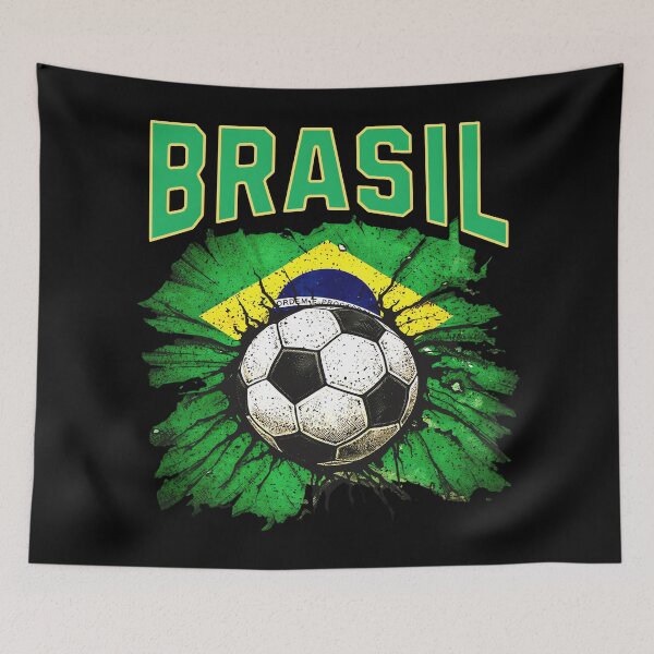 Item preview, 2026 Brasil Cup Flag Soccer Pride Futbol Family designed and sold by JanetteNWillis.