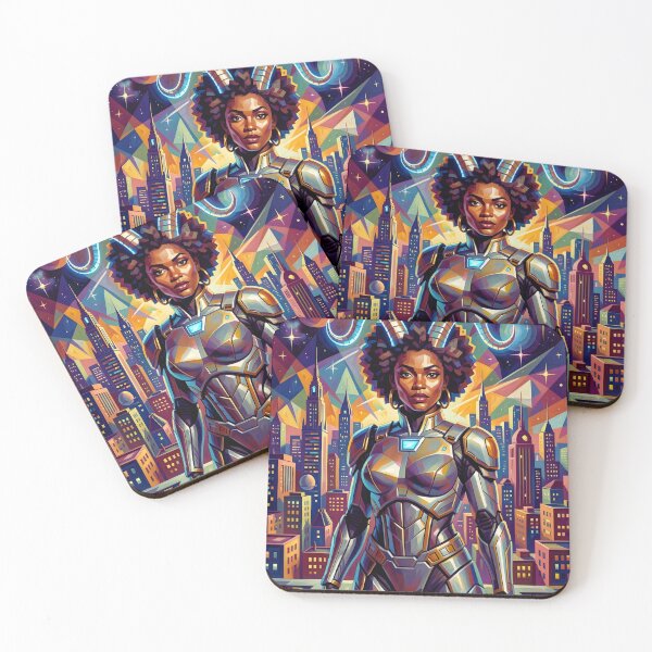 Item preview, Capricorn Futuristic Warrior designed and sold by ChloeDesigns401.