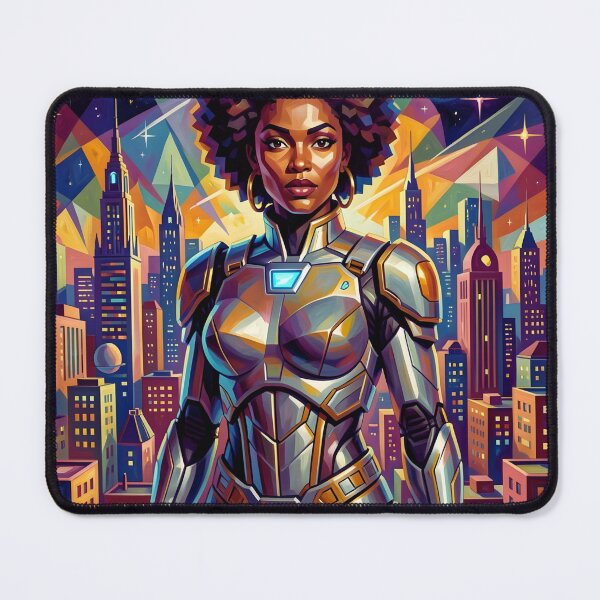 Item preview, Capricorn Futuristic Warrior designed and sold by ChloeDesigns401.