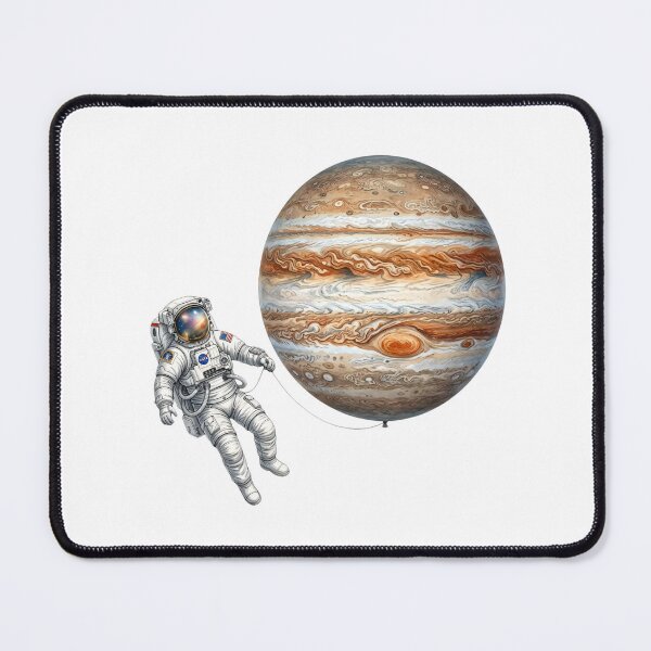 Item preview, Astronaut Walking on Jupiter designed and sold by Chaoscience.