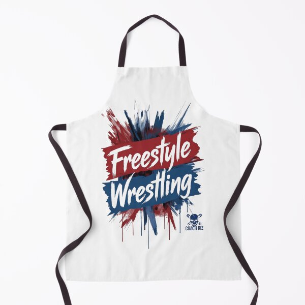Item preview, Freestyle Wrestling Bold Grunge Design designed and sold by Coach-Riz.