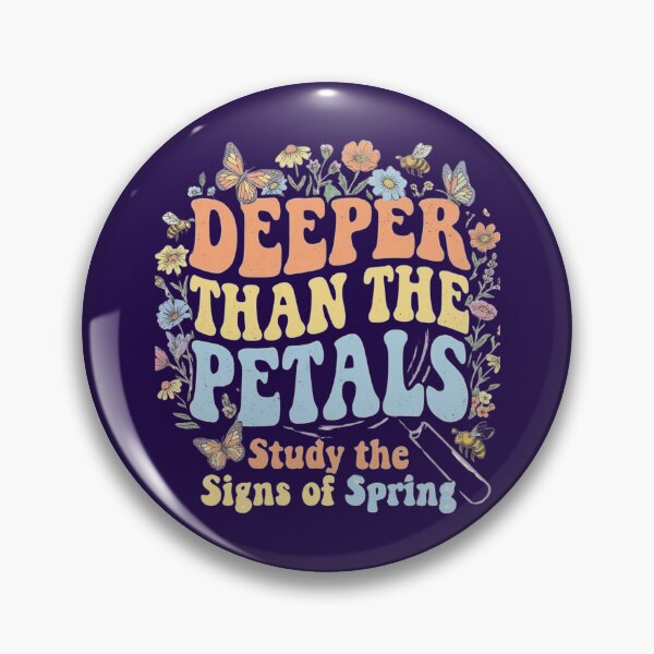 Item preview, Deeper Than The Petals Vintage Spring Art designed and sold by Divine Lens Art.