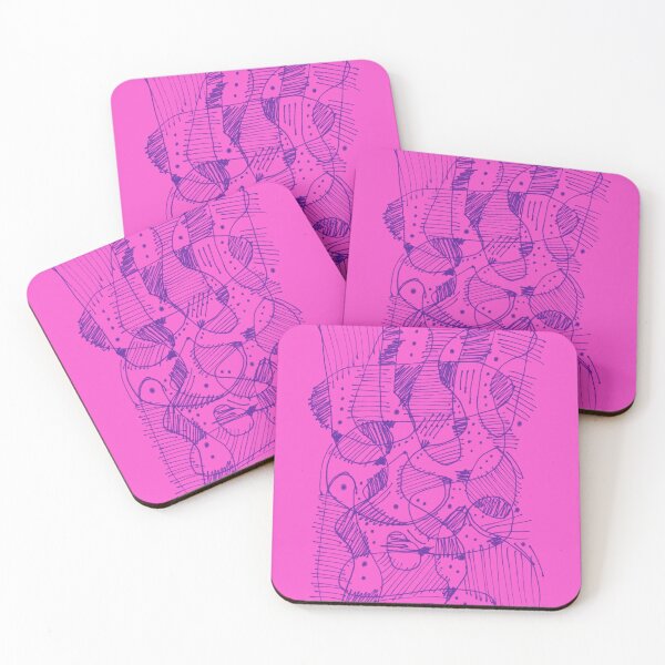 Item preview, TANGLE FUCHSIA designed and sold by KolbStudios.