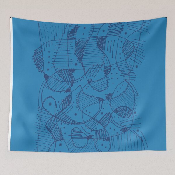 Item preview, TANGLE BLUE  designed and sold by KolbStudios.