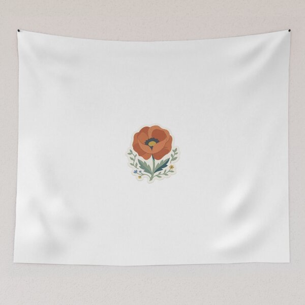 Item preview, Majestic Single Poppy Bloom designed and sold by belajarubic.