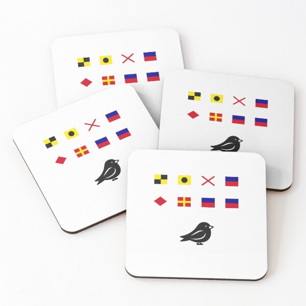 Item preview, Live Free - Nautical Signal Flags designed and sold by AnchorsAwayCo.