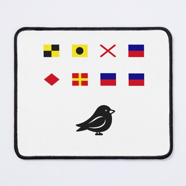 Item preview, Live Free - Nautical Signal Flags designed and sold by AnchorsAwayCo.
