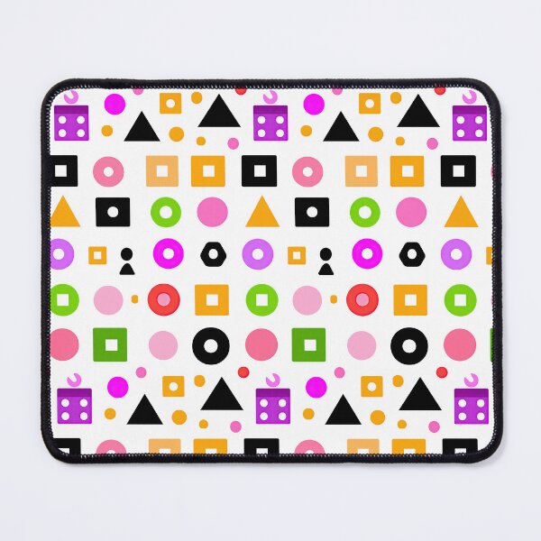 Item preview, Colorful Geometric Shapes and Icons Pattern designed and sold by Piotrek0001.