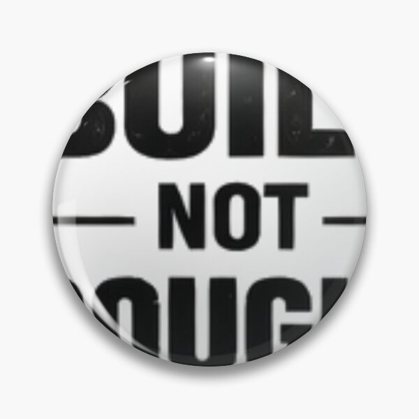 Item preview, Built Not Bought Gym Motivation Quote designed and sold by MoodThread.