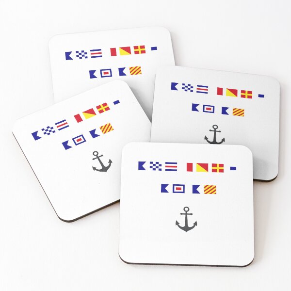 Item preview, Anchors Away - Nautical Signal Flags designed and sold by AnchorsAwayCo.