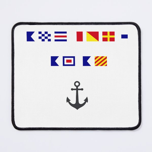 Item preview, Anchors Away - Nautical Signal Flags designed and sold by AnchorsAwayCo.