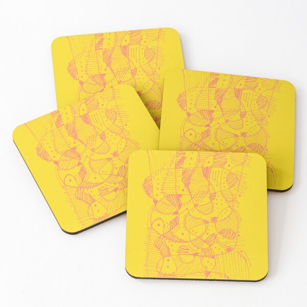 Item preview, TANGLE YELLOW AND ORANGE designed and sold by KolbStudios.