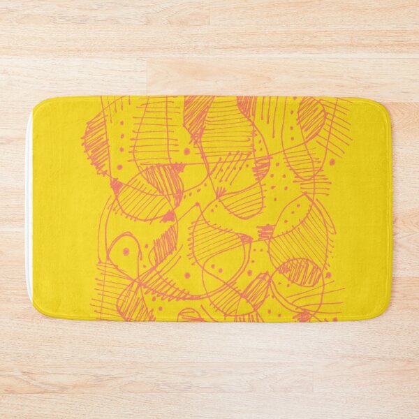 Item preview, TANGLE YELLOW AND ORANGE designed and sold by KolbStudios.