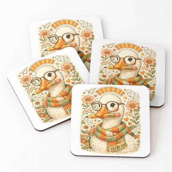 Item preview, Silly Goose Teacher | Kind Educator – Back to School Gift – Retro Watercolor Aesthetic designed and sold by avinigav.