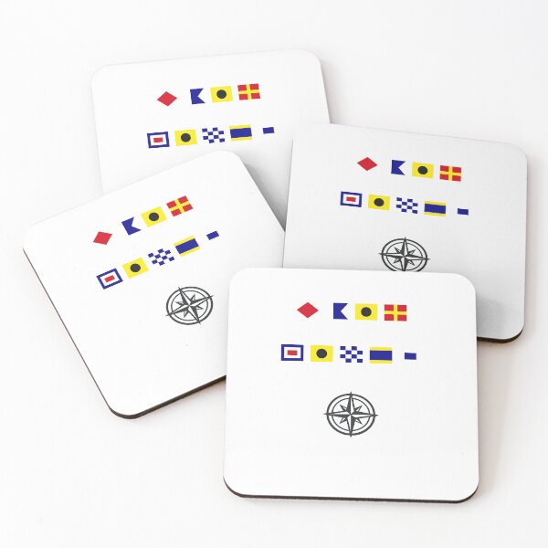 Item preview, Fair Winds - Nautical Signal Flags designed and sold by AnchorsAwayCo.