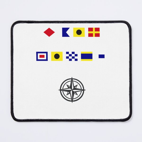 Item preview, Fair Winds - Nautical Signal Flags designed and sold by AnchorsAwayCo.