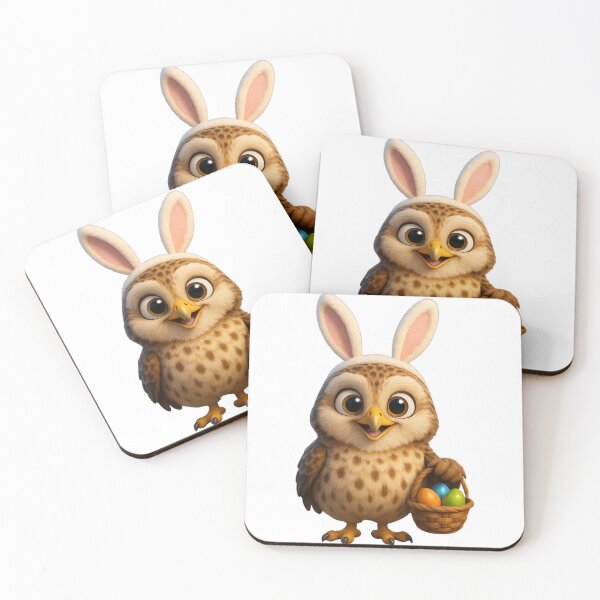 Item preview, Easter Burrowing Owl designed and sold by Sillytoe.