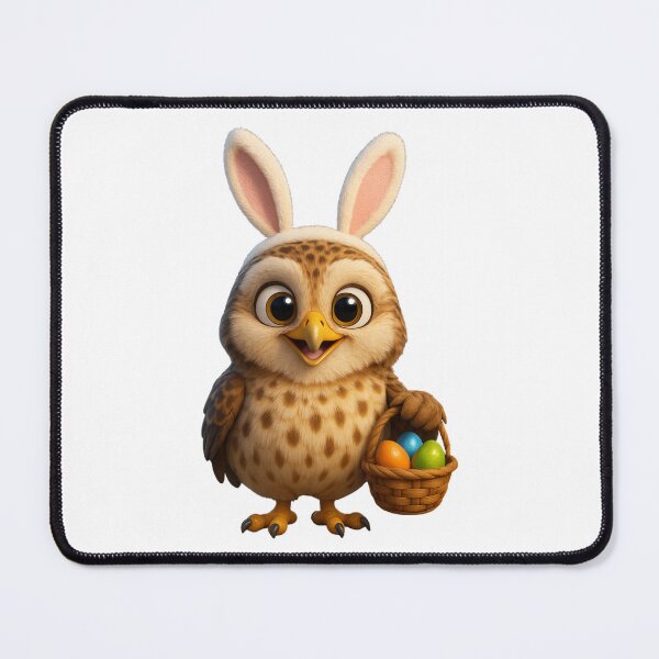 Item preview, Easter Burrowing Owl designed and sold by Sillytoe.