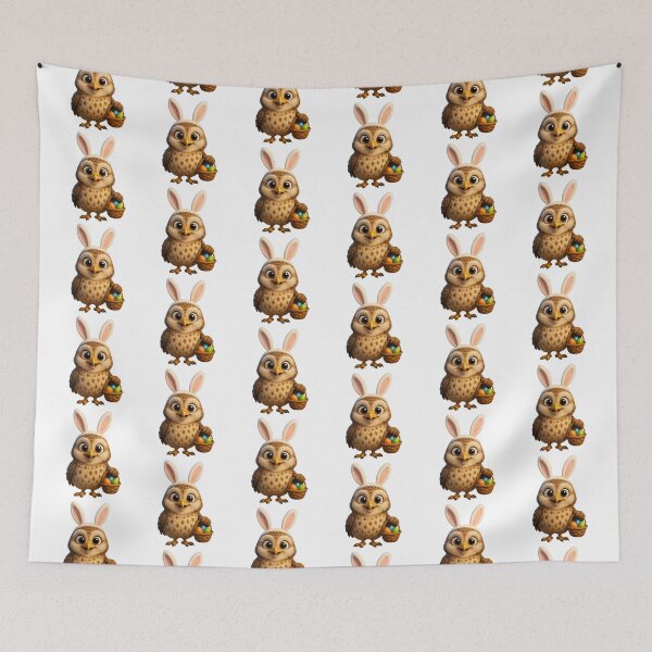 Item preview, Easter Burrowing Owl designed and sold by Sillytoe.
