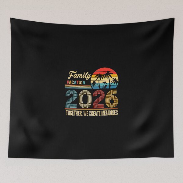 Item preview, Family Vacation 2026 Together designed and sold by Intomindfood.