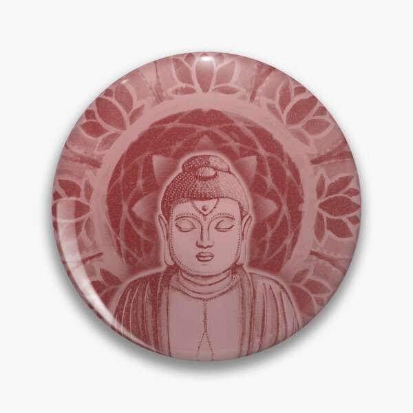 Item preview, Buddha Padma Watercolor - Ruby + Rose designed and sold by Irene Estelle.