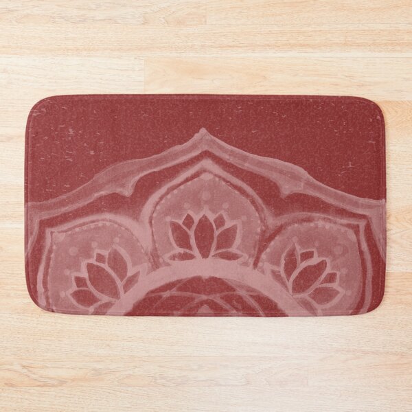 Item preview, Buddha Padma Watercolor - Ruby + Rose designed and sold by Irene Estelle.