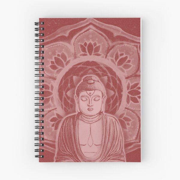 Item preview, Buddha Padma Watercolor - Ruby + Rose designed and sold by Irene Estelle.