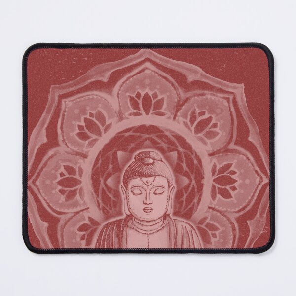 Item preview, Buddha Padma Watercolor - Ruby + Rose designed and sold by Irene Estelle.