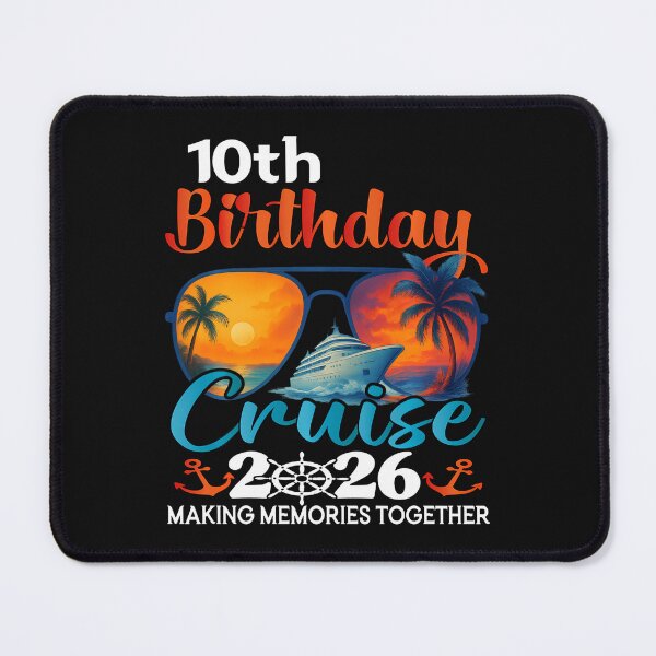 Item preview, 10Th Birthday Cruise 2026 Family Cruise Vacation designed and sold by Intomindfood.
