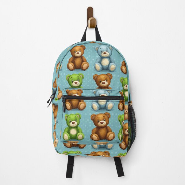 Item preview, Colorful 3D Style Teddy Bears Seamless Pattern designed and sold by Piotrek0001.