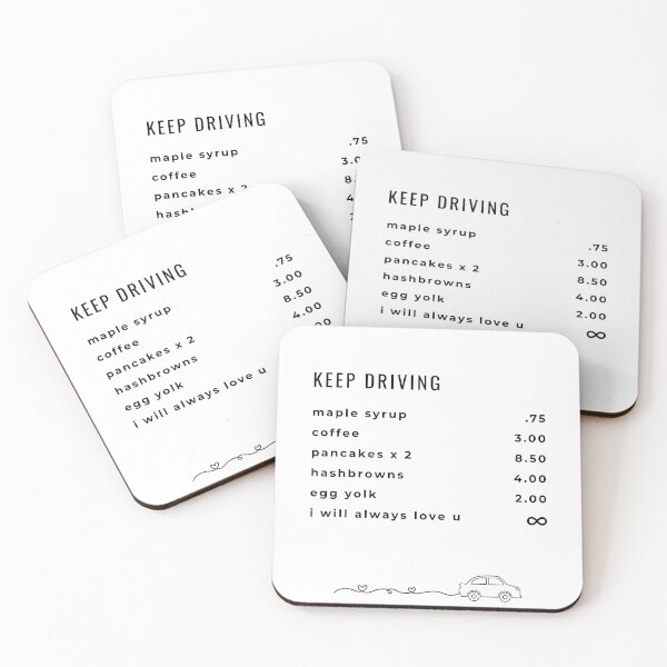 Item preview, Driving Menu designed and sold by The Creative Library.