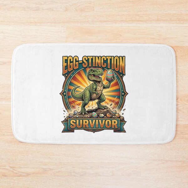 Item preview, Egg-Stinction Survivor – Funny Dinosaur Easter Champion Shirt designed and sold by relso.