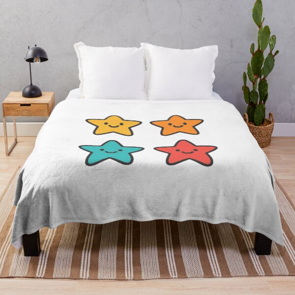 Item preview, Smiling Colorful Shining Stars designed and sold by stickerstore333.